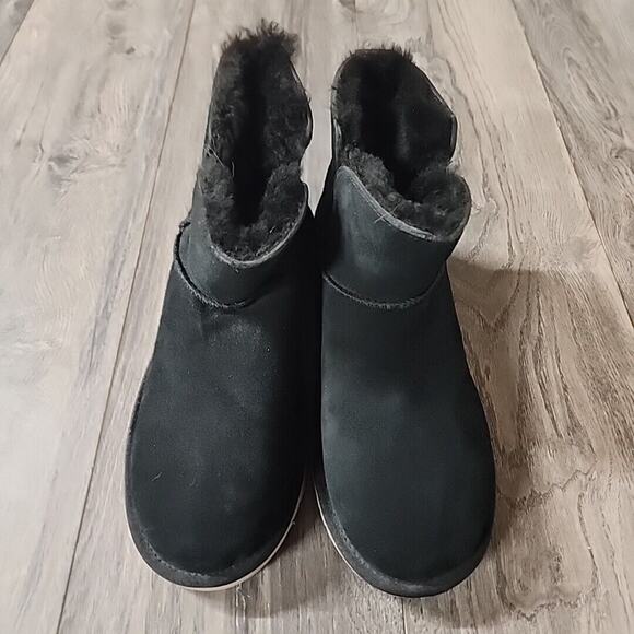 Koolaburra by UGG Women's Koola Short Fashion Women's Boot Black US 9 - Picture 6 of 7